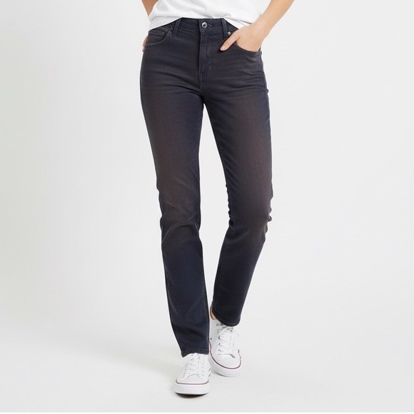PAIGE Other - PAIGE Normandie Navy Blue Cotton Polyurethane Blend Straight Leg Pants Size 29